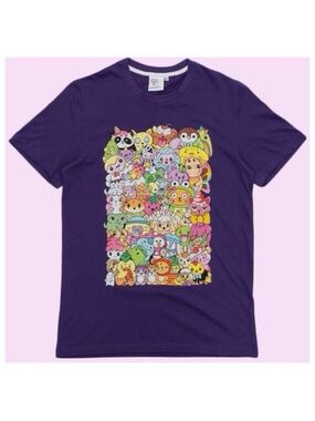 Moriah Elizabeth Jam Packed Bunch Purple Graphic T-Shirt | Youth M